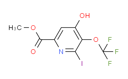 Methyl 4-hydroxy-2-iodo-3-(trifluoromethoxy)pyridine-6-carboxylate