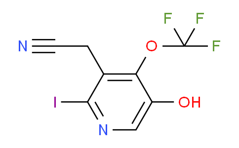 AM64335 | 1804770-71-5 | 5-Hydroxy-2-iodo-4-(trifluoromethoxy)pyridine-3-acetonitrile
