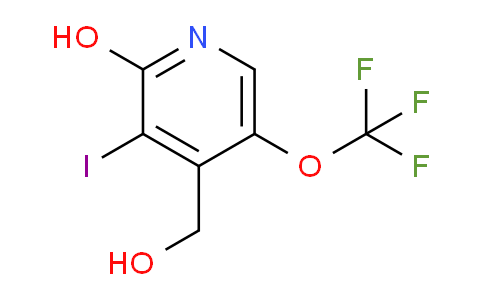 2-Hydroxy-3-iodo-5-(trifluoromethoxy)pyridine-4-methanol