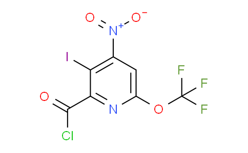 AM64340 | 1804842-46-3 | 3-Iodo-4-nitro-6-(trifluoromethoxy)pyridine-2-carbonyl chloride