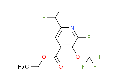 AM64343 | 1806037-31-9 | Ethyl 6-(difluoromethyl)-2-fluoro-3-(trifluoromethoxy)pyridine-4-carboxylate