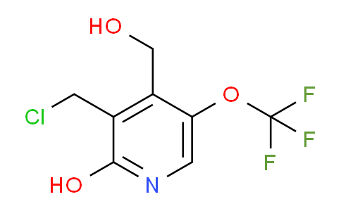 AM64354 | 1804793-03-0 | 3-(Chloromethyl)-2-hydroxy-5-(trifluoromethoxy)pyridine-4-methanol