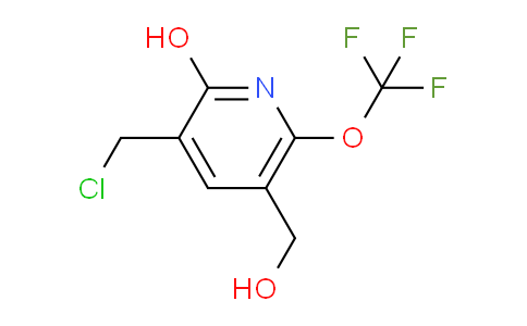 AM64355 | 1803967-00-1 | 3-(Chloromethyl)-2-hydroxy-6-(trifluoromethoxy)pyridine-5-methanol