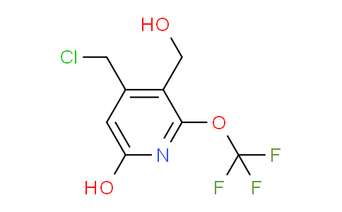 AM64358 | 1804832-43-6 | 4-(Chloromethyl)-6-hydroxy-2-(trifluoromethoxy)pyridine-3-methanol