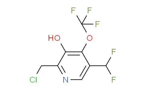 AM64363 | 1806267-09-3 | 2-(Chloromethyl)-5-(difluoromethyl)-3-hydroxy-4-(trifluoromethoxy)pyridine