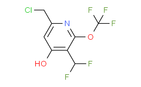 AM64364 | 1804480-22-5 | 6-(Chloromethyl)-3-(difluoromethyl)-4-hydroxy-2-(trifluoromethoxy)pyridine