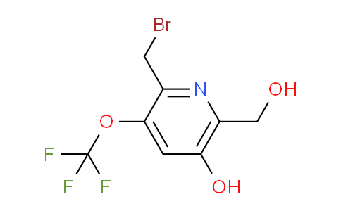 AM64371 | 1806136-65-1 | 2-(Bromomethyl)-5-hydroxy-3-(trifluoromethoxy)pyridine-6-methanol