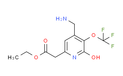 AM64374 | 1804632-59-4 | Ethyl 4-(aminomethyl)-2-hydroxy-3-(trifluoromethoxy)pyridine-6-acetate