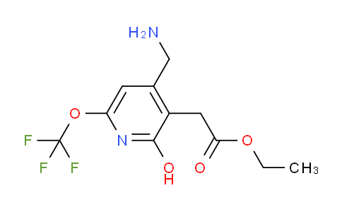 AM64375 | 1806741-48-9 | Ethyl 4-(aminomethyl)-2-hydroxy-6-(trifluoromethoxy)pyridine-3-acetate
