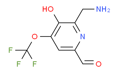 AM64381 | 1806188-16-8 | 2-(Aminomethyl)-3-hydroxy-4-(trifluoromethoxy)pyridine-6-carboxaldehyde