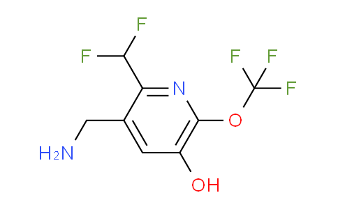 AM64386 | 1804807-21-3 | 3-(Aminomethyl)-2-(difluoromethyl)-5-hydroxy-6-(trifluoromethoxy)pyridine
