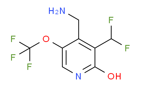 AM64390 | 1804828-02-1 | 4-(Aminomethyl)-3-(difluoromethyl)-2-hydroxy-5-(trifluoromethoxy)pyridine