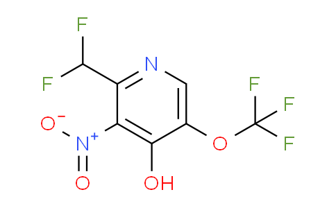 AM64393 | 1804438-04-7 | 2-(Difluoromethyl)-4-hydroxy-3-nitro-5-(trifluoromethoxy)pyridine