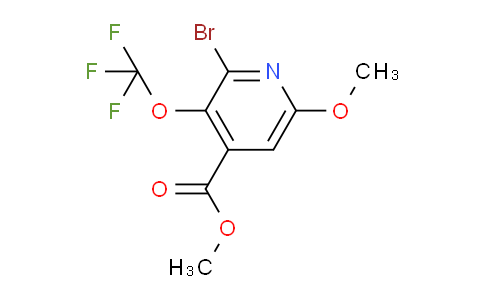 Methyl 2-bromo-6-methoxy-3-(trifluoromethoxy)pyridine-4-carboxylate