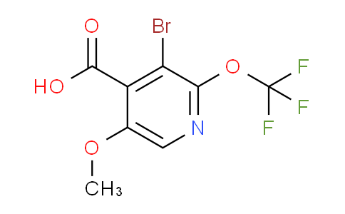 AM64416 | 1803902-11-5 | 3-Bromo-5-methoxy-2-(trifluoromethoxy)pyridine-4-carboxylic acid