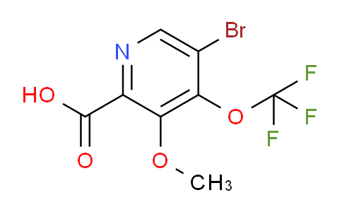 AM64417 | 1806079-44-6 | 5-Bromo-3-methoxy-4-(trifluoromethoxy)pyridine-2-carboxylic acid