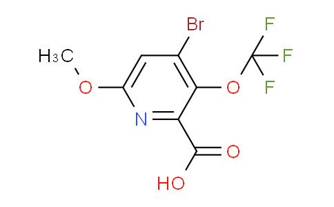 AM64418 | 1803955-06-7 | 4-Bromo-6-methoxy-3-(trifluoromethoxy)pyridine-2-carboxylic acid