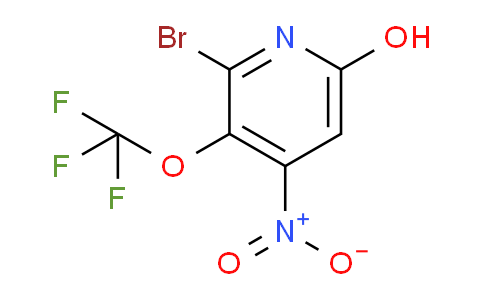 2-Bromo-6-hydroxy-4-nitro-3-(trifluoromethoxy)pyridine