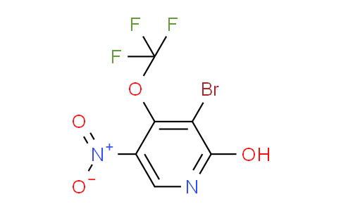 3-Bromo-2-hydroxy-5-nitro-4-(trifluoromethoxy)pyridine