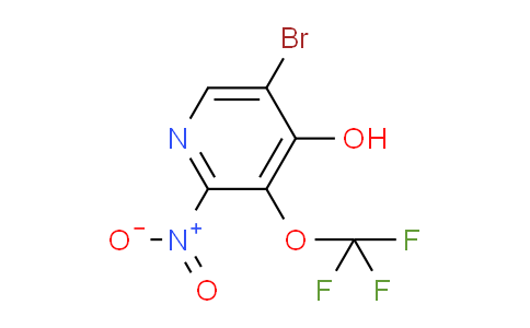 5-Bromo-4-hydroxy-2-nitro-3-(trifluoromethoxy)pyridine