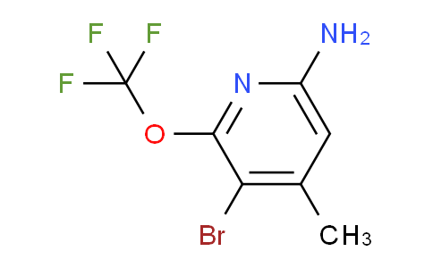 AM64448 | 1804468-44-7 | 6-Amino-3-bromo-4-methyl-2-(trifluoromethoxy)pyridine