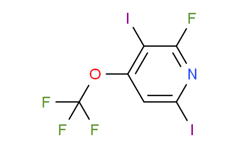 AM64450 | 1804605-83-1 | 3,6-Diiodo-2-fluoro-4-(trifluoromethoxy)pyridine
