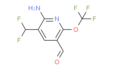 AM64455 | 1803658-80-1 | 2-Amino-3-(difluoromethyl)-6-(trifluoromethoxy)pyridine-5-carboxaldehyde