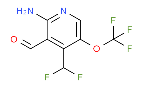 AM64456 | 1803577-34-5 | 2-Amino-4-(difluoromethyl)-5-(trifluoromethoxy)pyridine-3-carboxaldehyde
