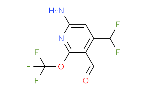 AM64457 | 1804379-05-2 | 6-Amino-4-(difluoromethyl)-2-(trifluoromethoxy)pyridine-3-carboxaldehyde