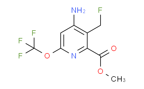 AM64458 | 1804532-35-1 | Methyl 4-amino-3-(fluoromethyl)-6-(trifluoromethoxy)pyridine-2-carboxylate