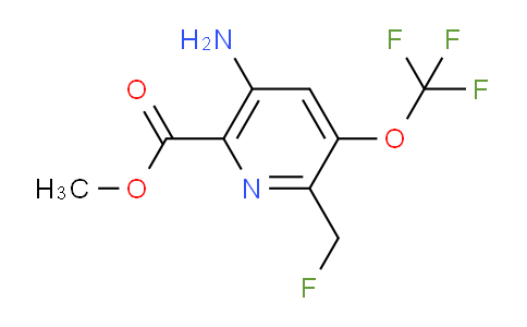AM64459 | 1806193-16-7 | Methyl 5-amino-2-(fluoromethyl)-3-(trifluoromethoxy)pyridine-6-carboxylate