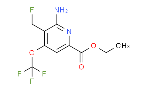 AM64460 | 1806107-96-9 | Ethyl 2-amino-3-(fluoromethyl)-4-(trifluoromethoxy)pyridine-6-carboxylate