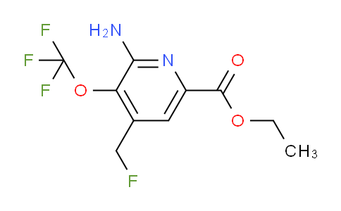 AM64461 | 1806101-73-4 | Ethyl 2-amino-4-(fluoromethyl)-3-(trifluoromethoxy)pyridine-6-carboxylate