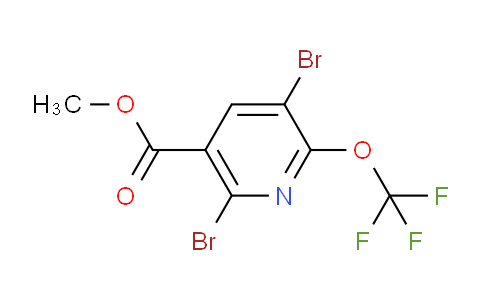 Methyl 3,6-dibromo-2-(trifluoromethoxy)pyridine-5-carboxylate