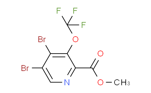 Methyl 4,5-dibromo-3-(trifluoromethoxy)pyridine-2-carboxylate