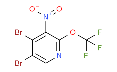 4,5-Dibromo-3-nitro-2-(trifluoromethoxy)pyridine