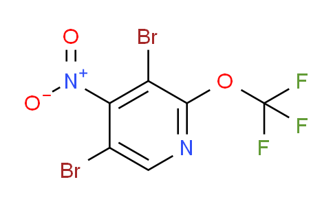 3,5-Dibromo-4-nitro-2-(trifluoromethoxy)pyridine