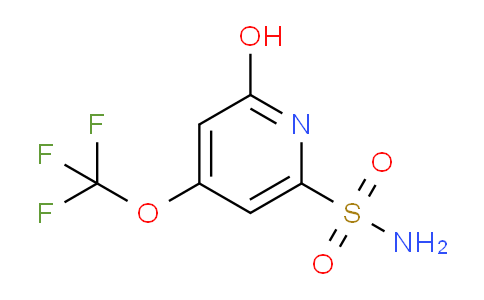2-Hydroxy-4-(trifluoromethoxy)pyridine-6-sulfonamide