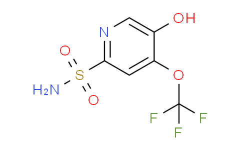 5-Hydroxy-4-(trifluoromethoxy)pyridine-2-sulfonamide