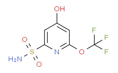 4-Hydroxy-2-(trifluoromethoxy)pyridine-6-sulfonamide