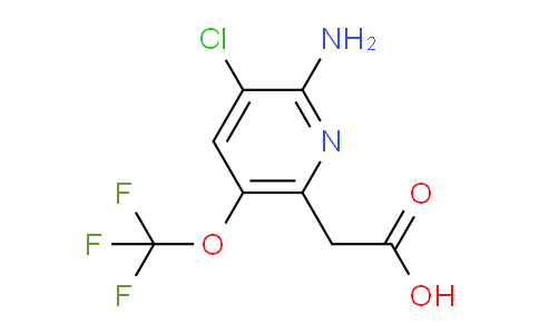 AM64499 | 1803538-58-0 | 2-Amino-3-chloro-5-(trifluoromethoxy)pyridine-6-acetic acid