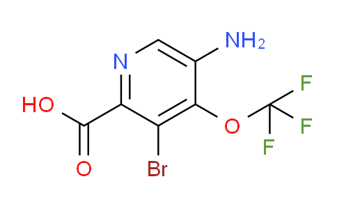AM64500 | 1804455-78-4 | 5-Amino-3-bromo-4-(trifluoromethoxy)pyridine-2-carboxylic acid