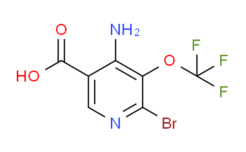 AM64501 | 1804525-61-8 | 4-Amino-2-bromo-3-(trifluoromethoxy)pyridine-5-carboxylic acid