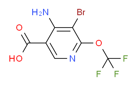 AM64503 | 1804004-78-1 | 4-Amino-3-bromo-2-(trifluoromethoxy)pyridine-5-carboxylic acid