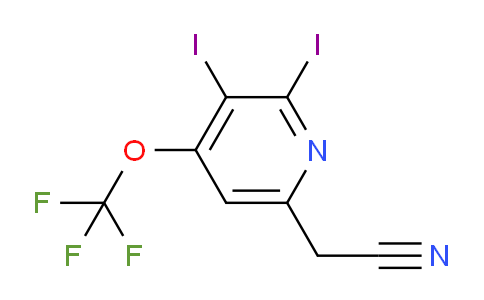 AM64509 | 1803985-27-4 | 2,3-Diiodo-4-(trifluoromethoxy)pyridine-6-acetonitrile