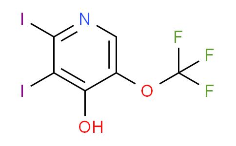 AM64512 | 1804565-04-5 | 2,3-Diiodo-4-hydroxy-5-(trifluoromethoxy)pyridine