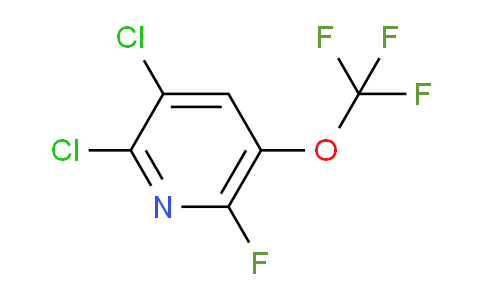 2,3-Dichloro-6-fluoro-5-(trifluoromethoxy)pyridine