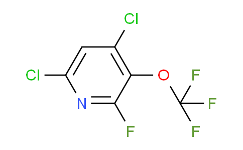 4,6-Dichloro-2-fluoro-3-(trifluoromethoxy)pyridine
