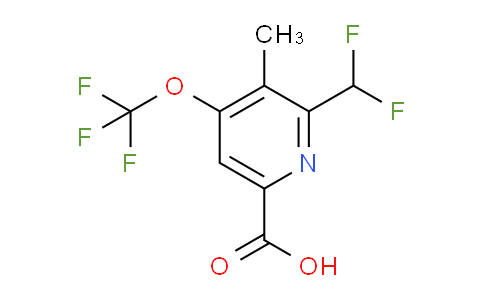 AM64538 | 1361715-58-3 | 2-(Difluoromethyl)-3-methyl-4-(trifluoromethoxy)pyridine-6-carboxylic acid