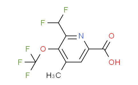 AM64539 | 1361837-85-5 | 2-(Difluoromethyl)-4-methyl-3-(trifluoromethoxy)pyridine-6-carboxylic acid